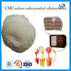Άσπρος CMC βαθμός τροφίμων, καρβοξυμεθυλική κυτταρίνη CMC νατρίου υψηλής αγνότητας